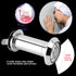 Zinc Alloy Door Viewer Peephole, 220 Degree Heavy Duty Privacy Cover with Wide Viewing Angle for Home Office Satin