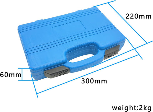 ZKTOOL 3/8” and 1/2” Drive Jumbo Crowfoot Flare Nut Wrench Set, 19PC Metric Tool, 8 to 32 mm Sizes