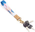 EcoVision Cute Keychain Lanyards for Keys - Wristlet Key Lanyard for Women with 2 Keyrings.