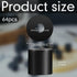 Fabbay Multi Purpose Rubber Spacer, Black Rubber Bushings 3/4 Inch OD x 1/4 Inch ID, 64 Pcs for Home