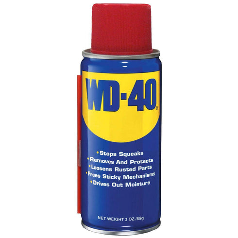 WD-40 2.75 (3 Pack) Multi Use Lubricant On the Go Handy Can with Straw, Ounce