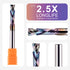 1/4 Inch 1 Inch SpeTool Compression Router Bits Shank Cutting Length with Coated Carbide Spiral Up Down CNC Router Bit