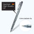 Ballpoint Pens, Black Ink, 0.5mm Fine Point, 50 Count Pack, Quick Smooth Writing, Ball point Pens, for School, Office Supplies (FO-09-Black by FLEXOFFICE