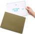 Summit 25 4 Inch 25 Pack Blue Supplies Extra Capacity Hanging File Folders, Reinforced Hang Folders, Heavy Duty