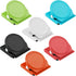 GRTARD 6Pack Magnetic Clips, Strong Metal Clips for Whiteboard, Refrigerator, Photos, Memo Notes (Six Colors)