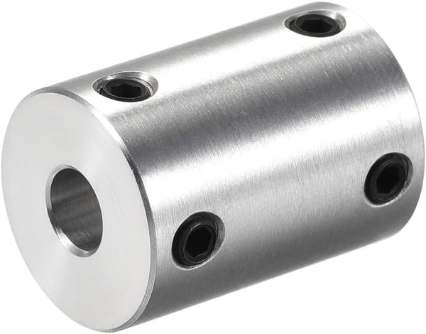 uxcell 6mm to 8mm Bore Rigid Coupling Set - Screw L25XD18 Aluminum Alloy Shaft Coupler Connector for Motor Accessories