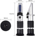VGVGV 3 1Honey Brix Refractometer, in Refractometer for Honey Moisture, Brix and Baume Portable Honey Refractometer