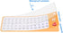 Sibba 0-12, 18PCS Multiplication Flash Cards Reusable Math Times Table Flashcards, with Dry Erase Markers Sorting Ring