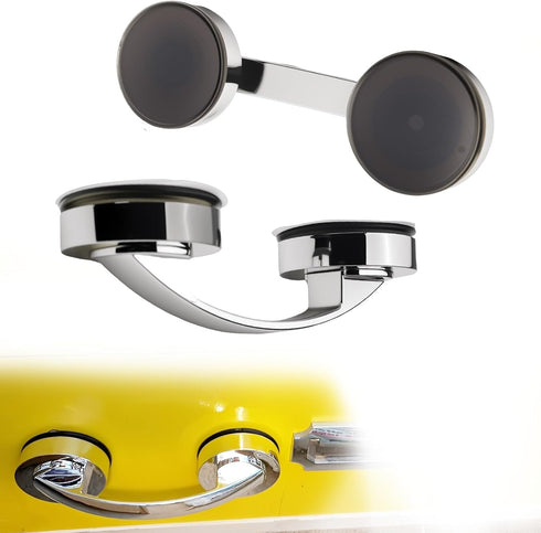 Suction Cup Handle for Glass Shower Door, Window, Suction Grab Bars, Sliding Doors Handle for Bathroom Cabinets