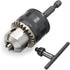 Yakamoz 0.6-6.5mm Drill Chuck Adapter Converter, 1/4" Quick Change Hex Shank Impact Driver Tool