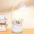 Vipsuh USB LED Desk Lamp with Phone Holder, Pen Stand, Flexible Gooseneck
