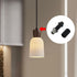 15 Sets M10 Parts(1.57" Wealrit Black Straight Pipe Lamp Stem with Connector Metal Threaded Extension Rods Lamp