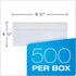 Quality Park #10 Security Redi-Strip Envelopes, 4-1/8 x 9-1/2 Inch, 24 lb. White Wove, 500/Box