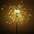 2 Pack 120 JJGoo Outdoor Solar Lights Firework, LEDs Waterproof Solar Lights for Outside Garden Yard Pathway Fence