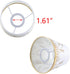 3.94"5.9"5.11" 6PCS T Tulead Mini Lamp Shade Drum Lampshades Decor Modern Lampshade for Table Floor Lamps