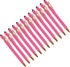 YOKIVE 12 Pcs Ballpoint Pen with Stylus Tip, 2 in 1 Black Ink Metal Stylus Pen for Touch Screens (Rose Red)