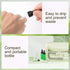Kesell 5ml 1/6 oz Dropper Bottles - Pack of 20 Essential Oil Portable Travel Bottles with Tapered Glass Droppers,