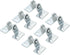 PATIKIL Air Cylinder Connecting Pneumatic Rod Splint Mounting Bracket, 6 Pack for 16mm Cylinder Dia.