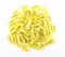 Yueton 100pcs 12/10 Gauge Nylon Fully Insulated Butt Connectors - Crimping Terminals (Yellow)