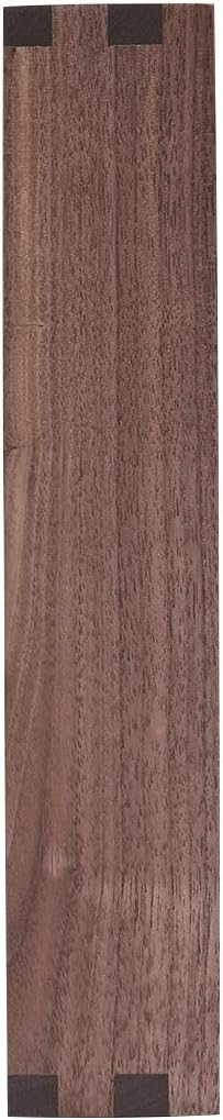 pandapark Black Walnut Wood Organizer Tray, Desk & Drawer Storage Box for Office Supplies