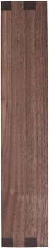 pandapark Black Walnut Wood Organizer Tray, Desk & Drawer Storage Box for Office Supplies