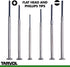 Precision Screwdriver Set, Set of 6 with Case, Flathead & Philips in Different Sizes