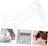 2pcs Luxshiny High Heel Display Stand Transparent Acrylic Shoe Rack Holder for Home and Store Lightweight
