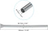 MECCANIXITY Spring Tube Bender ID 13mm/0.51" Steel Spring Pipe Copper Tubes 340mm/13.38" Long for 1/2" Copper Pipe(12mm) in Home Renovations,Electrician Wiring Bending Pipe(outside-pipe use)