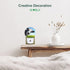 EKOBLA Dairy Cow Plug-in Night Light, Black & White Farm Cow LED Nightlight with Auto On/Off for Bedroom, Bathroom