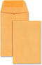 Universal Kraft Coin Envelope, #1, Round Flap, Gummed Closure, 2.25 x 3.5, Light Brown Kraft., 250/Box (35304) by Universal
