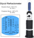 VGVGV 1-1.4 Brix Refractometer, New Handheld Glycol Refractometer Car Antifreeze Battery Acid Engine Coolant Tester