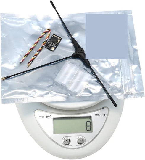 XWLSULDB 915MHz Compatible with ELRS NANO RC Receiver with T-Antenna, WiFi Firmware Upgrade for Drones
