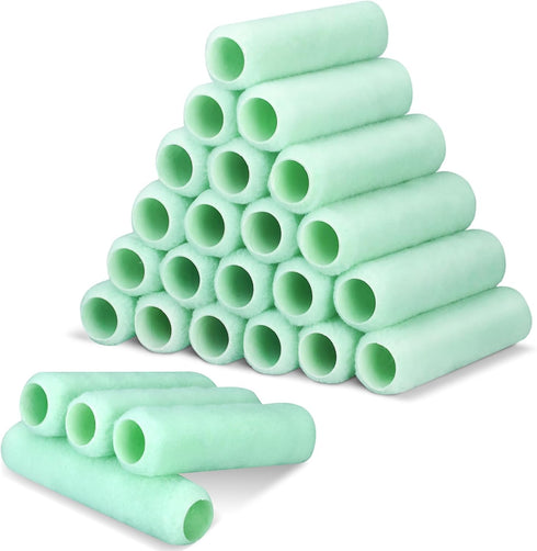 Gisafai 24 Pcs Paint Roller Covers Paint Rollers for Painting Walls Roller