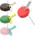 4 Pack 4 3 Soda Can Lids with Straw, Color Can Covers for Soda with Reusable BPA-Free, Can Lid Built w/ Sizes Fits