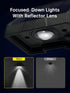 6000K Mailbox, Mrzxy Solar Lights Outdoor Waterproof LED White Bright Lens Downlight Small Solar Light for Address