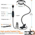 Clip on Light LED Reading Lamp, 3 Color Modes, 10 Brightness Eye Protection, 360 Flexible Gooseneck