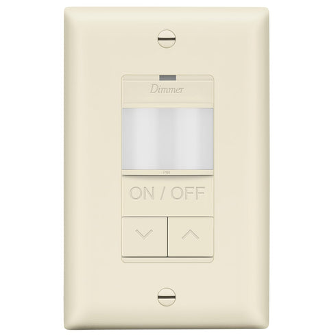 LIDER Motion Sensor Dimmer Switch for Dimmable 200W LED/CFL Lights, 3-Way, 120