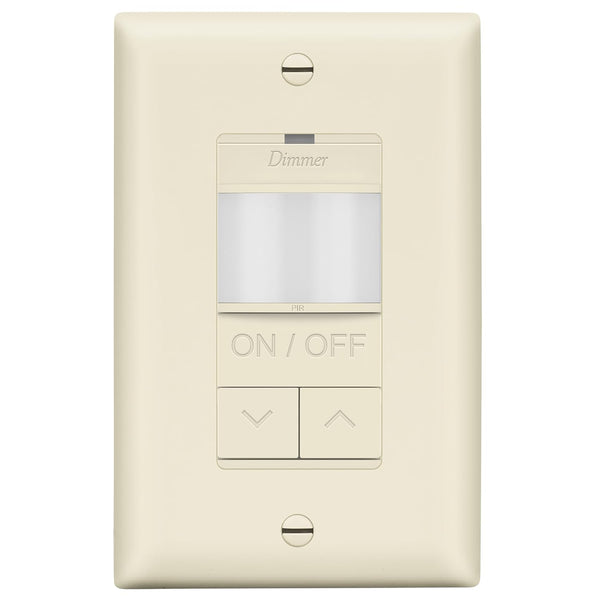 LIDER Motion Sensor Dimmer Switch for Dimmable 200W LED/CFL Lights, 3-Way, 120