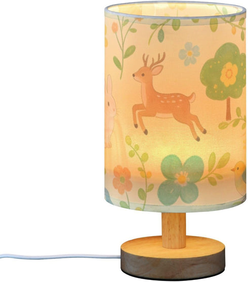 Yuiboo Whimsical Forest Animals Night Lamp for Kids - Modern Design