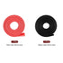 MECCANIXITY Heat Shrink Tubing Kit 2:1 Black Red 5/16" Dia 1/2" Flat 3.3ft Insulation for Electrical Cable Wire