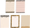 Modern Animal Print Sticky Notes, 4" x 6" Repositionable Sticky Note Pads, Five Unique Pattern Designs, Made in The USA