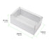 Junction Box 230x150x87mm, Grey ABS Plastic DIY Electrical Project Case with Clear Cover IP65 Waterproof Dustproof
