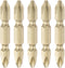 5pcs PH2 Phillips Head Screwdriver Double Ended Driver Bit, 2" Length, 0.25" Dia S2 Steel Magnetic for Power Tool