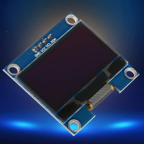 Walfront 1.3 Inch 128X64 I2C MP3 IIC SPI Serial OLED Display Module White Text Color for Function Cellphone Smart