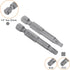 2pcs SQ3 SQ4 Square Screwdriver Bit, 1/4" Hex Shank, 2" Length, Magnetic Security