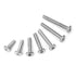 30Pcs M6 x 30mm M6 Screws, Flat Head Hex Socket Cap Screws, 304 Stainless Steel Furniture Screws by Mywish