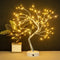 Lake Industries 20" LED Firefly Tree Lights, Bonsai Table Lamp Decoration, USB/Battery Operated with Touch Switch