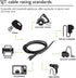 6Ft 14 Gauge 3 Prong Heavy Duty Universal AC Appliance Replacement Power Supply Cord Cable, Black