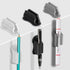 Wall Adhesive Pen Holder, 6 Pack Silicone Pencil Holders for Desk Organizer, Teacher Supplies (2 Black + 2 White + 2