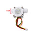 3/8" Water Flow Sensor Food-Grade Switch, Hall Effect Flowmeter Fluid Meter Counter 0.3-10L/min